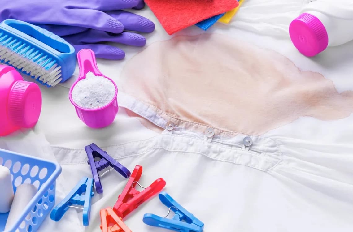 Jaki odplamiacz do ubrań skutecznie usunie plamy bez ryzyka uszkodzeń