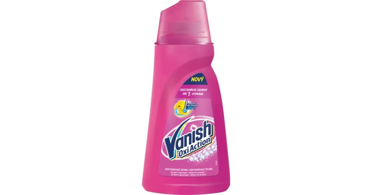 Jak skutecznie stosować odplamiacz Vanish Oxi Action na plamy?